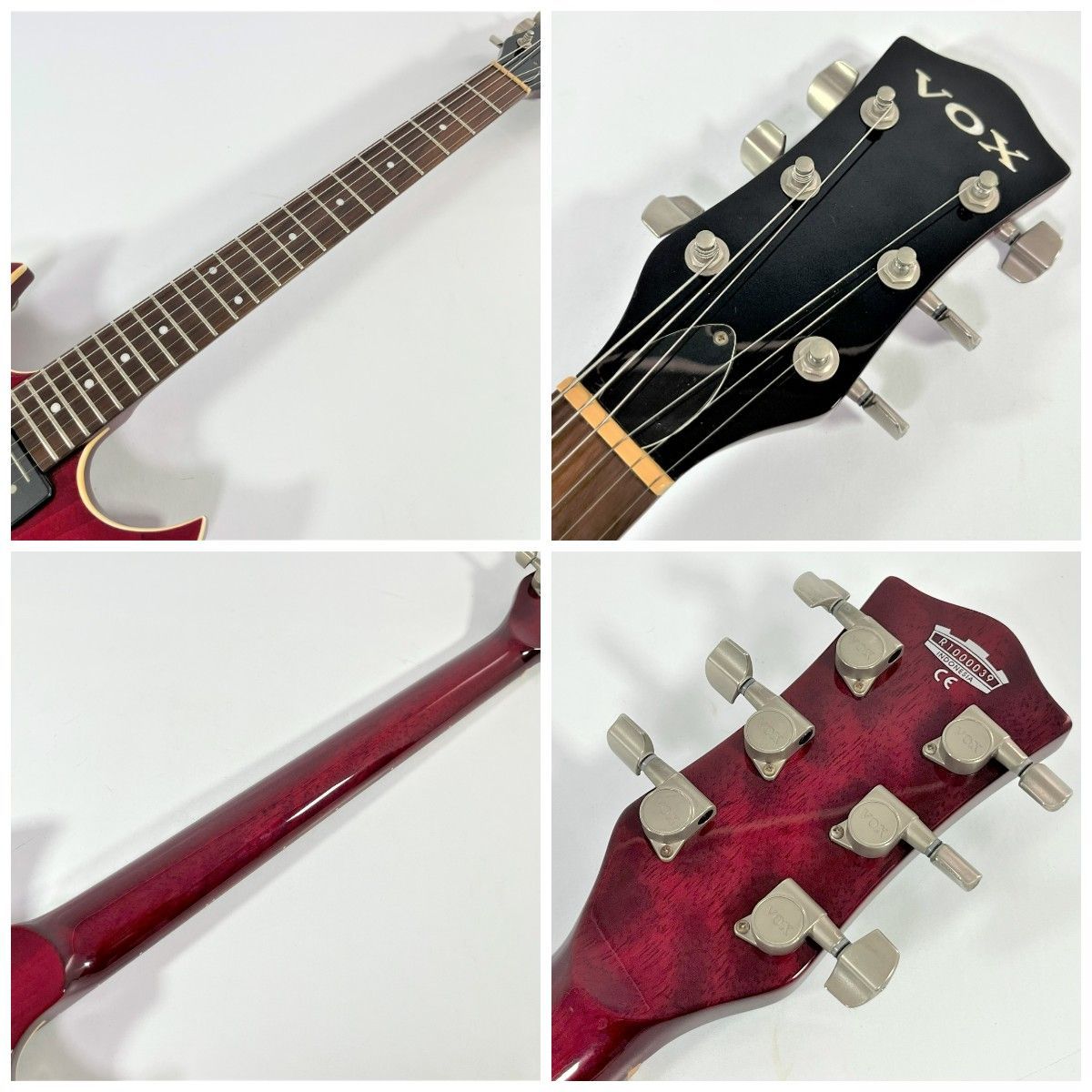 今だけセール！！ VOX SDC-33 ダブルカッタウェイ ソリッド The VOX Showroom - Vox SDC-33 Double Cutaway Solid Body Guitar