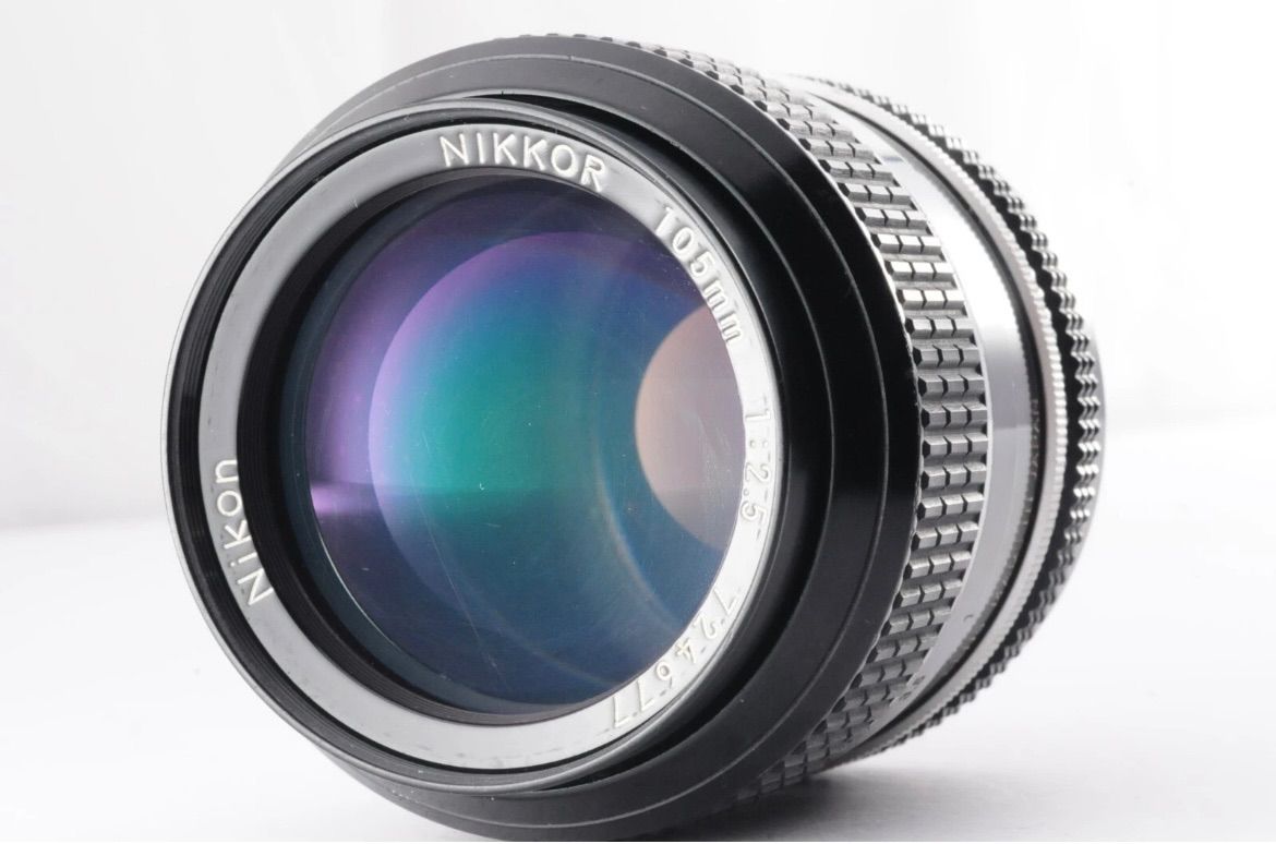 ニコン Nikon 非Ai Non-Ai NIKKOR 105mm F2.5 1:2.5 MF マニュアル
