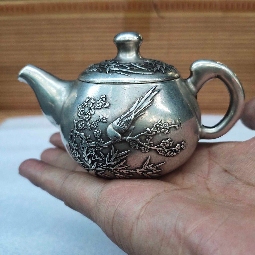 銅器 茶壺 小茶壺 茶道具 煎茶器 工芸品 置物 銅器 茶壺 小茶壺 茶道具 煎茶器 工芸品 置物 - メルカリ