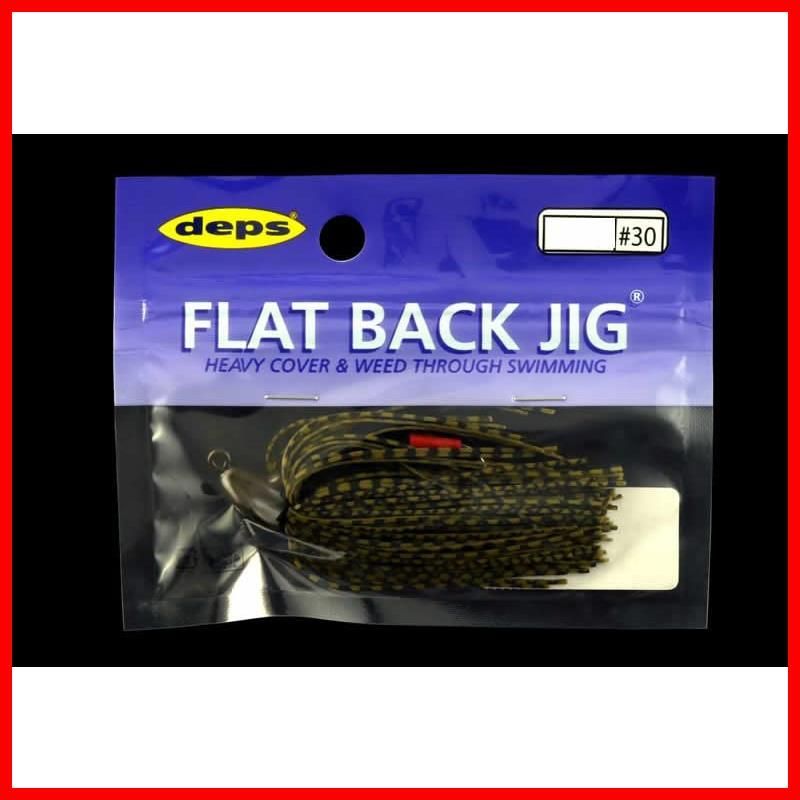 deps デプス フラットバックジグ シリコンVer 1/2oz deps FLAT BACK JIG【2】 メルカリ