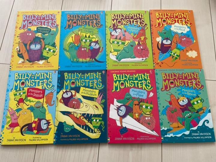 英語洋書 Billy and Mini Monstersカラー　8冊