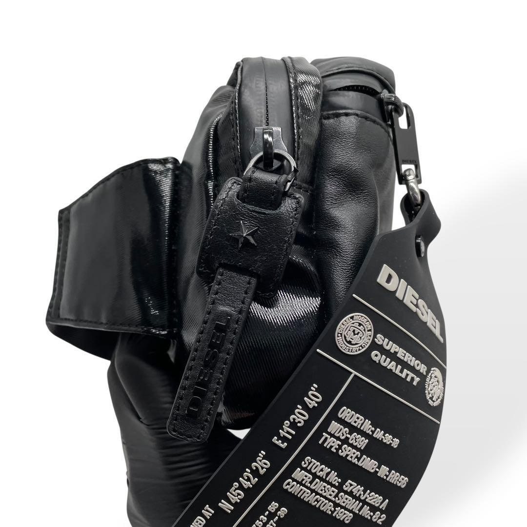 【極美品】ディーゼル　DIESEL　ウエストバッグ　ポーチ　ボディバッグ 極美品】 DIESEL ディーゼル ボディバッグ ウエストポーチ
