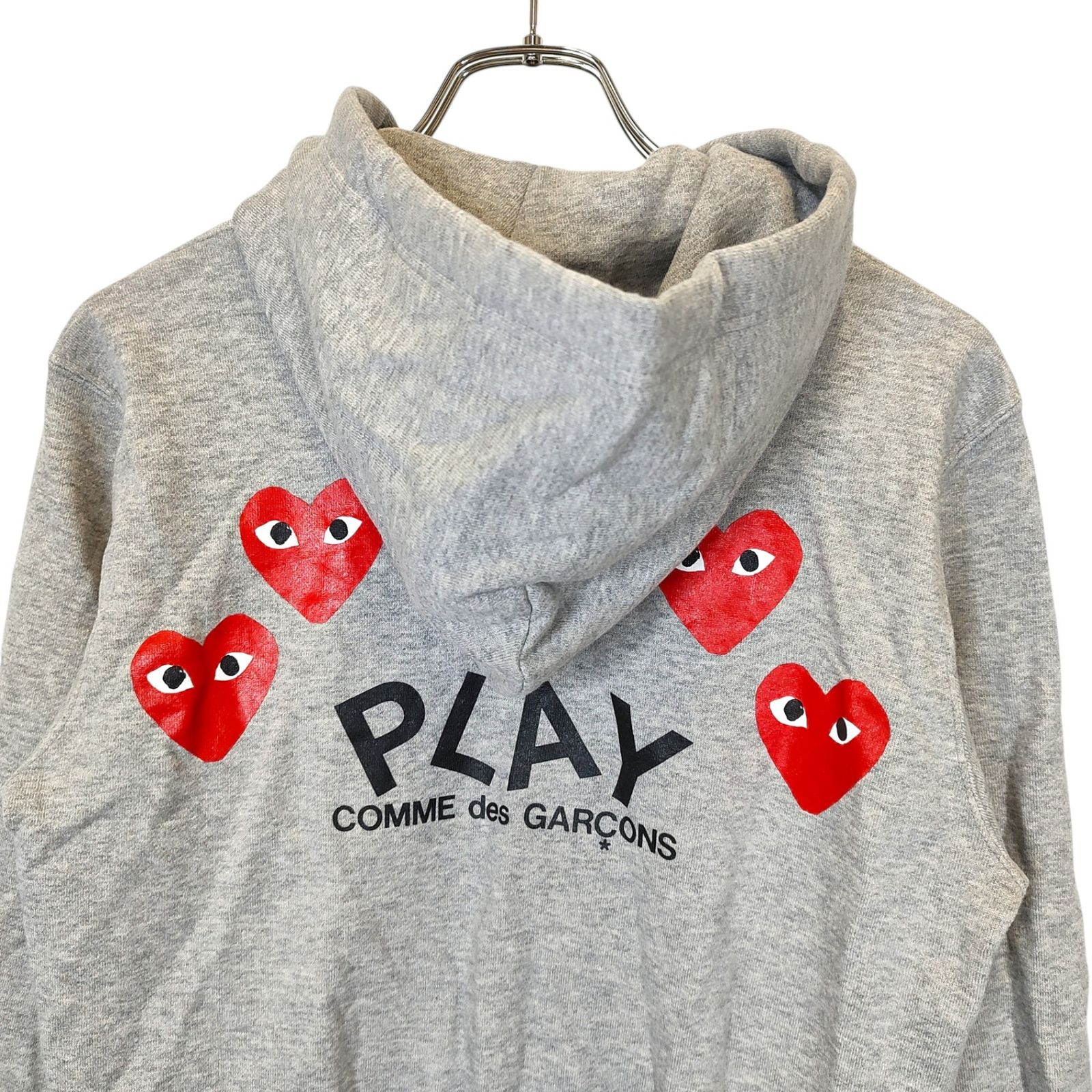 PLAY COMME DES GARCONS プレイコムデギャルソン AD2023 ジップアップ 