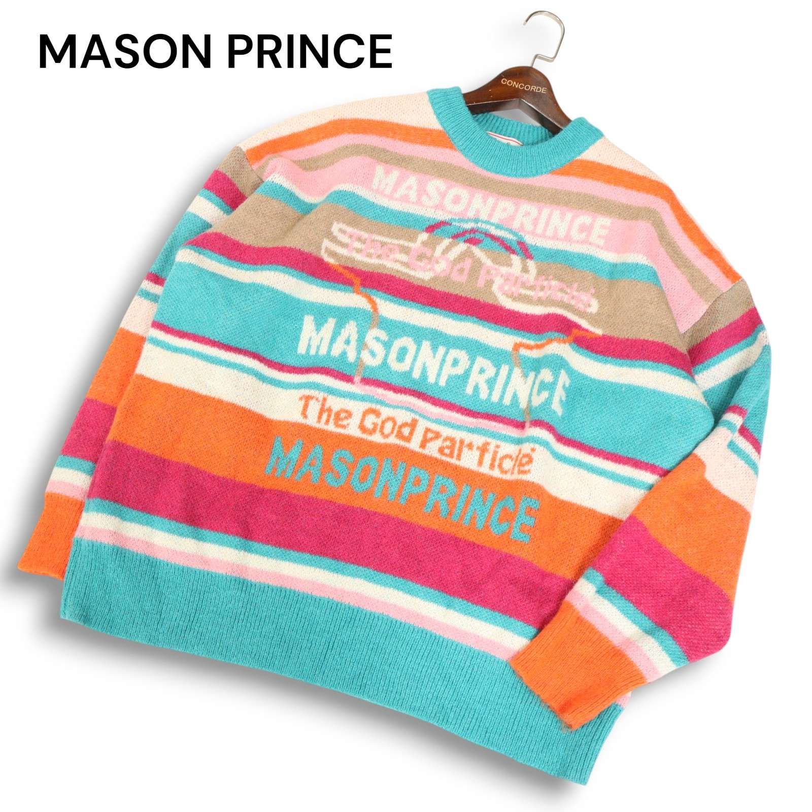 m.p studio][MASONPRINCE] セーター ボーダーニット S 楽天市場】M.P 