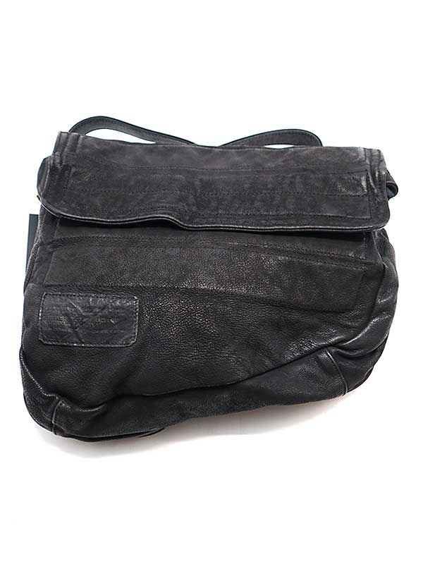 JULIUS ユリウス 11AW ゴートスキン ガスマスクショルダーバッグ