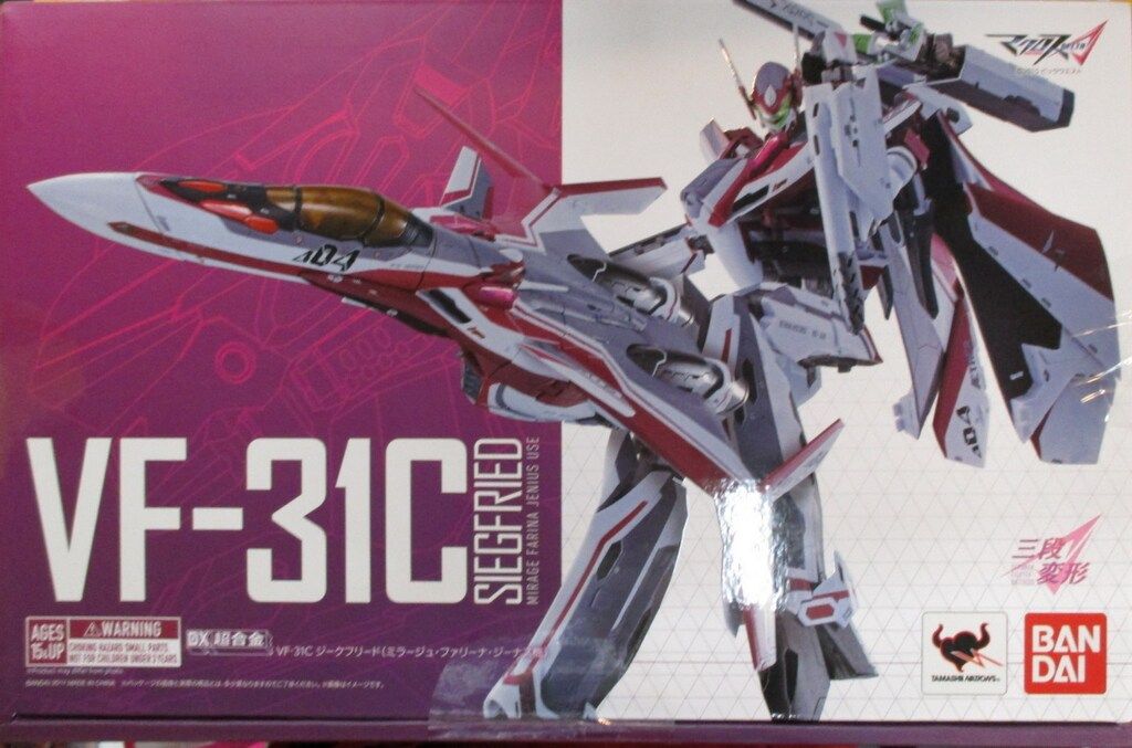 バンダイ DX超合金 VF-31C ジークフリード(ミラージュ・ファリーナ・ジーナス機)