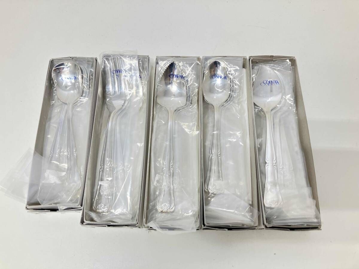  WAKO アイススプーン ケーキフォーク-スプーン ティースプーン グレープフルーツスプーン 各6つ カトラリーセット その他 カトラリー(スプーン等)