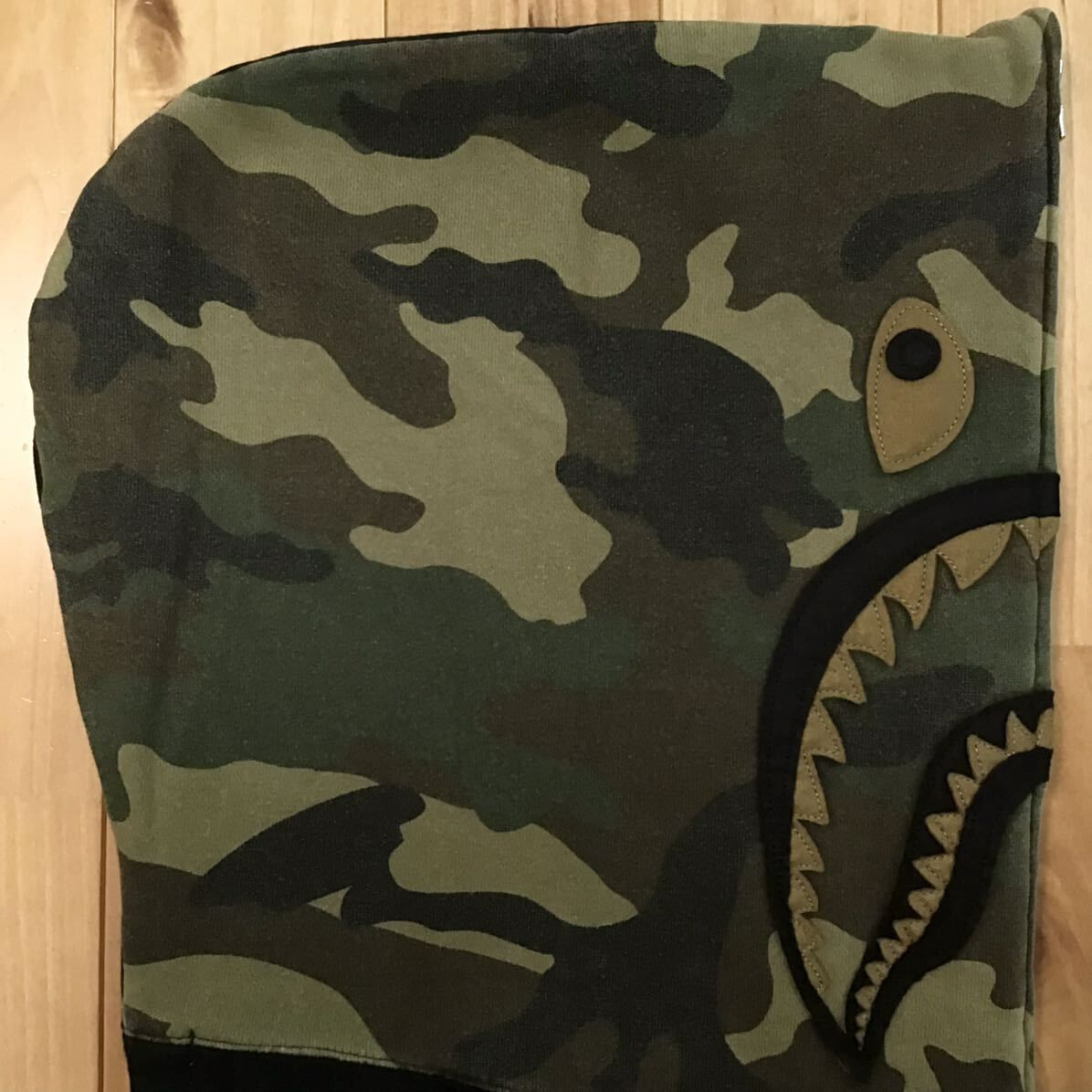 ☆XL☆ Undefeated × BAPE シャーク パーカー shark full zip hoodie a 