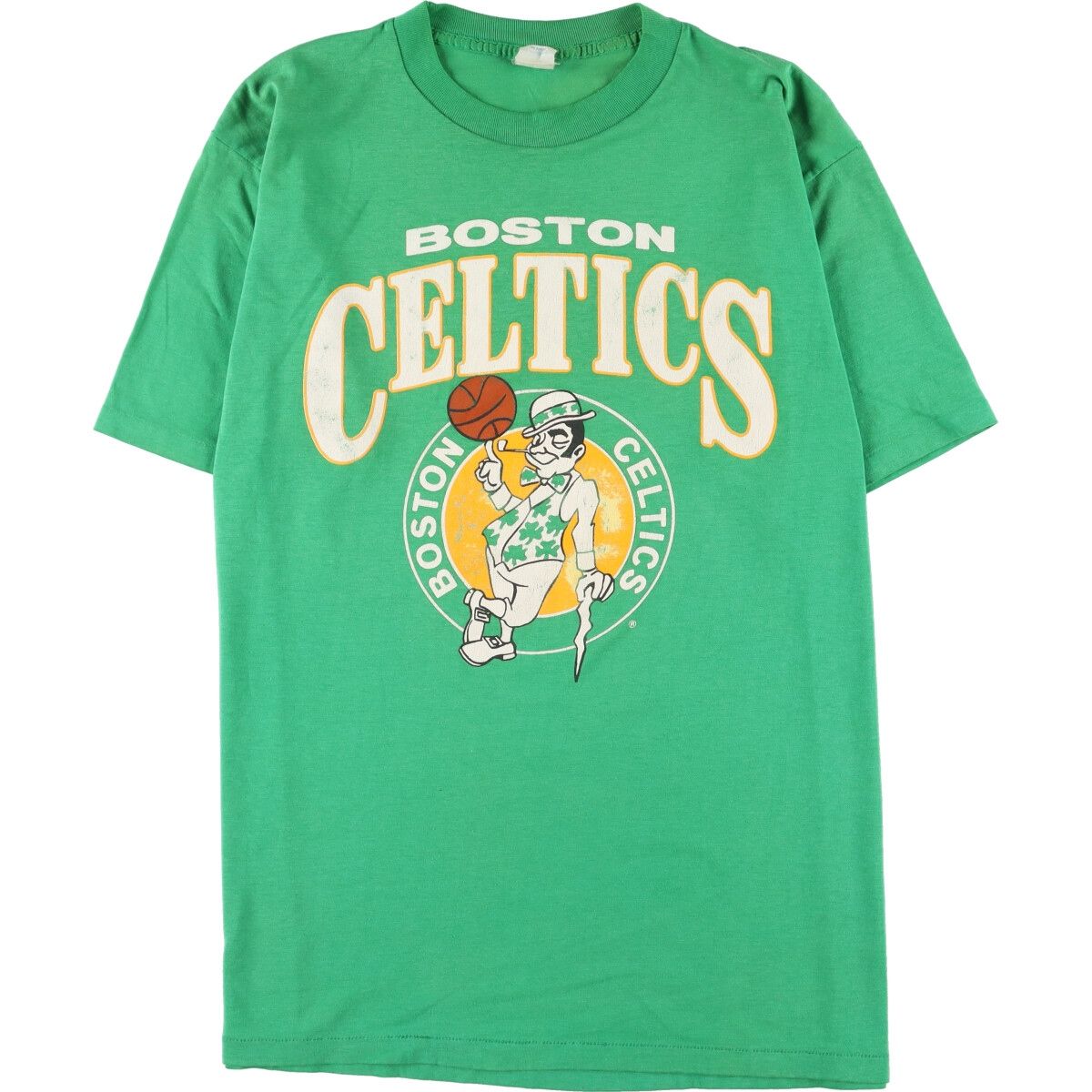 90s USA製 TRENCH NBA BOSTON CELTICS Tシャツ H1288-N◇90s◇USA製◇ BOSTON CELTICS セルティックス 半袖Tシャツ