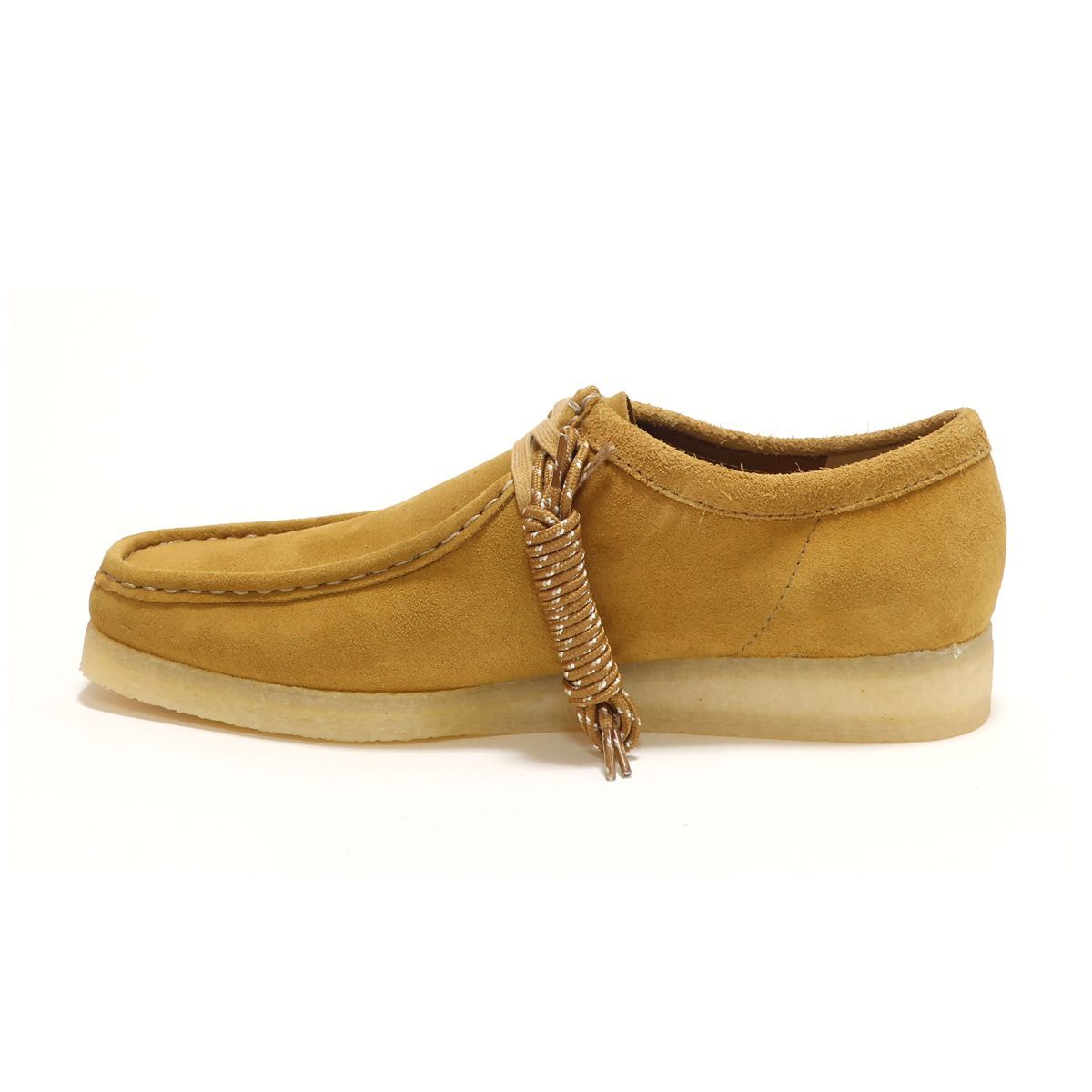 海外限定カラー☆Clarks Originals Mens Wallabee Oakmoss Suede UK9