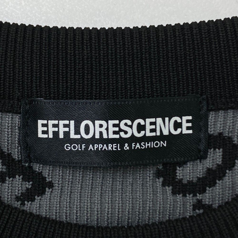サイズ：S EFFLORESCENCE エフロレッセンス ニット セーター グレー系