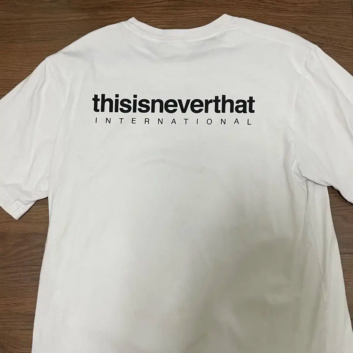 thisisneverthat(ディスイズネバーザット) 白 半袖 Tシャツ M