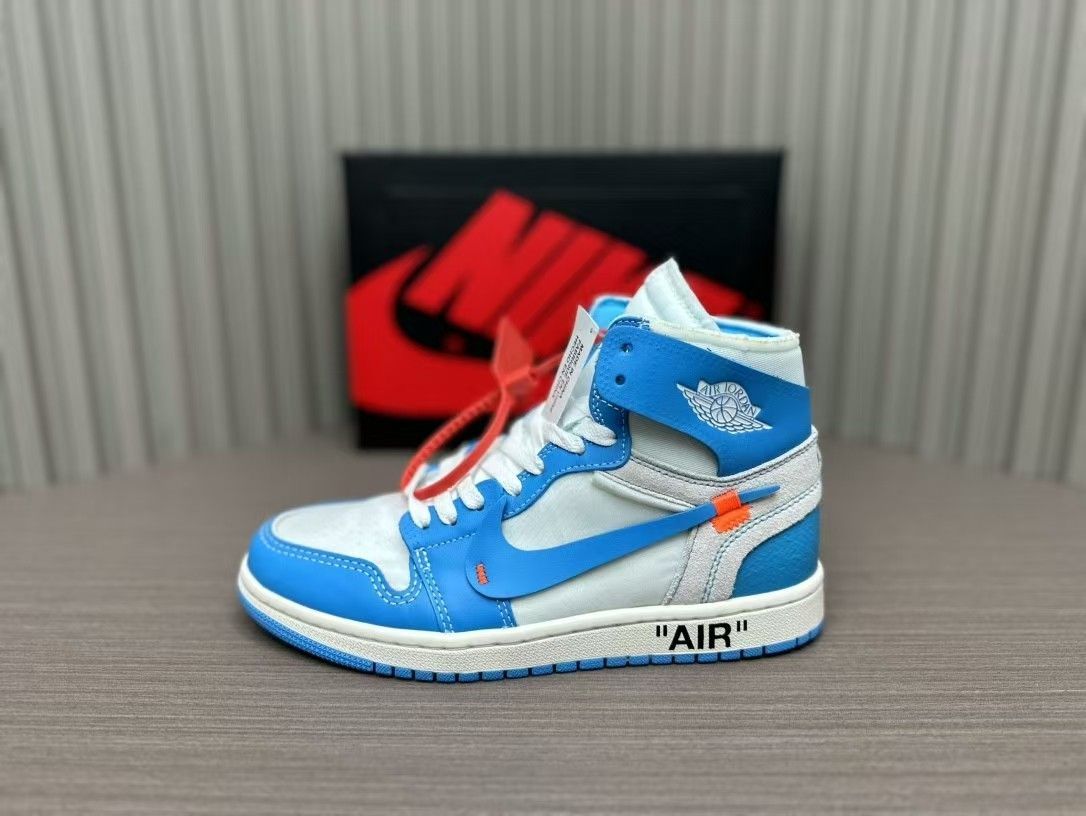 NIKEAIR JORDAN 1 × OFF-WHITE NRGUNCAQ0818-148ナイキ エアジョーダン 1 オフホワイト ノースカロライナ