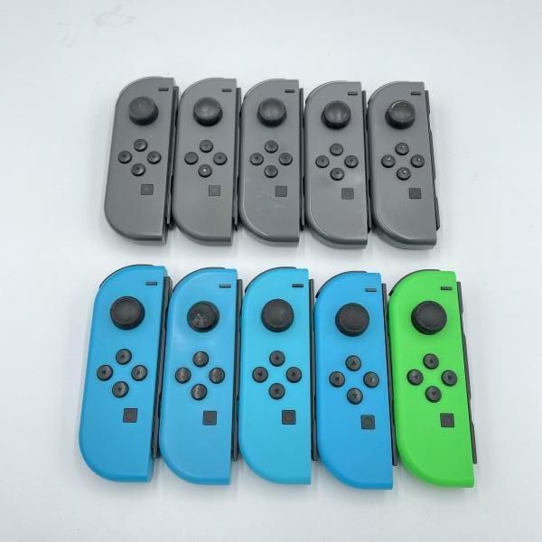 ｹﾞｰﾑOP ジャンク 任天堂 switch Joy-con 左10個まとめ 動作未 6 240006557860