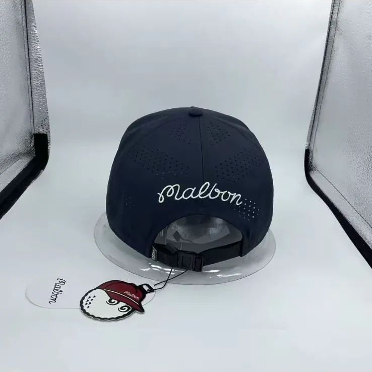 【大人気新品4点セット】野球帽Malbon Golfマルボンゴルフクラブカバー黒 Malbon Golf ゴルフ ヘッドカバー 4 点セット1+3+5+UT 黒 大人気