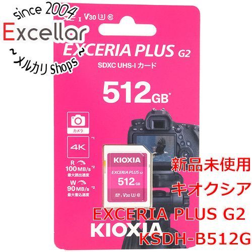 bn 16 キオクシア SDXCメモリーカード EXCERIA PLUS G2 KSDH-B512G 512GB