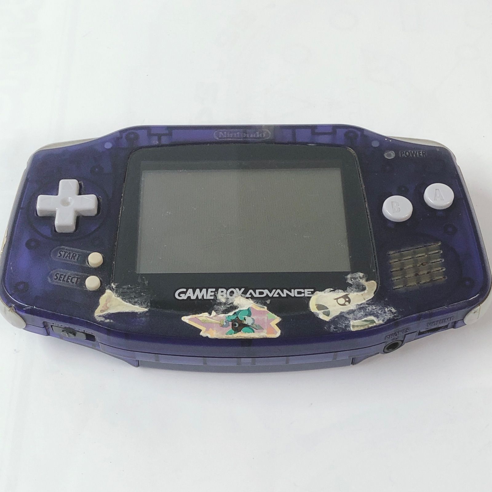 ゲームボーイアドバンス パープル ジャンク品