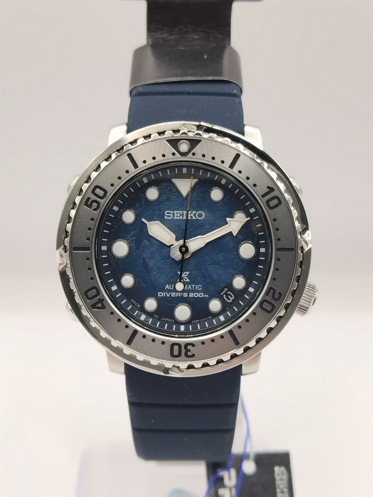 未使用品】SEIKO セイコー PROSPEX プロスペックス SBDY117 4R35-04V0 Save the Ocean ダイバースキューバ  ツナ缶 青文字盤 自動巻き メンズ スペシャル エディション - メルカリ