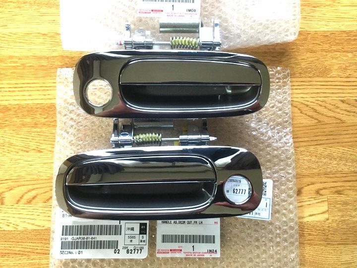 新品 トヨタ純正 ZZW30 MR-S MRS メッキ ドアハンドル クローム 新品未使用 トヨタ純正 ZZW30 MR-S MRS メッキ ドアハンドル クローム