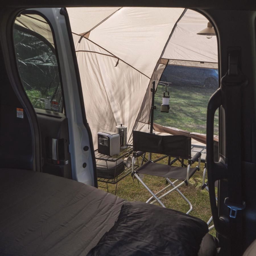 送料無料 カーサイドタープ カーサイドシェルター 330cm×350cm 車用 1〜6人用 キャンプや車中泊が捗るカーサイドスタイル 防災 車中泊 カスタム シェアスタイル 爆買 DECORATOM_COM_BR