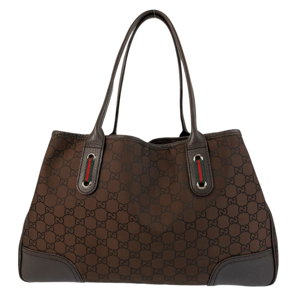 ◇GUCCI グッチ シェリーライン 名刺入れ キャンバス レザー GG柄 ◇GUCCI グッチ シェリーライン 名刺入れ キャンバス レザー GG柄