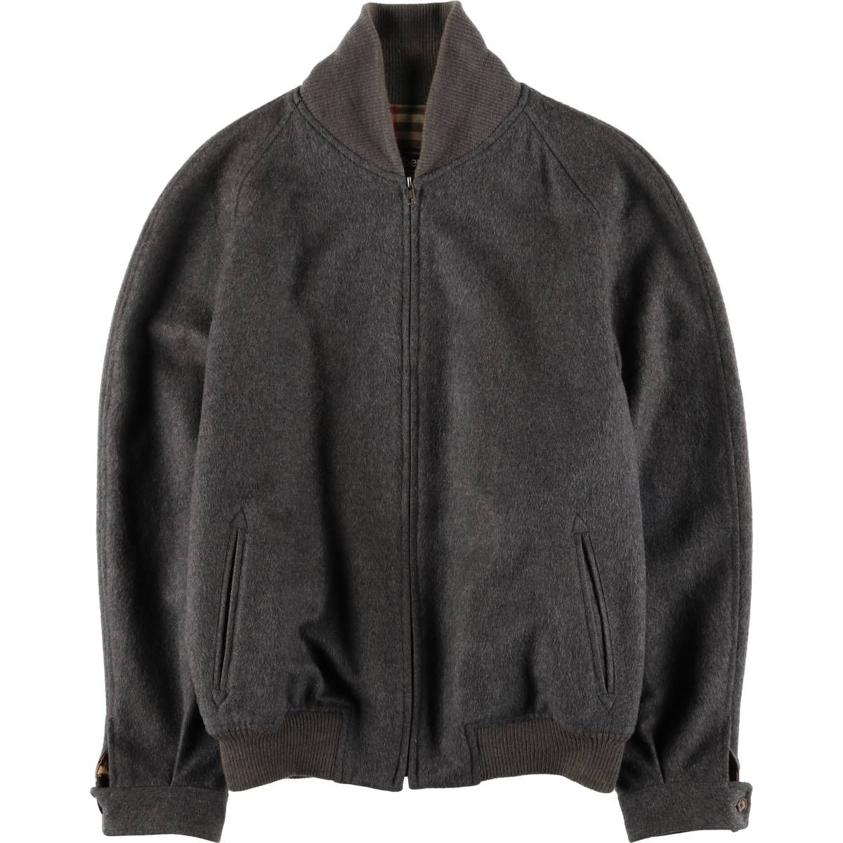 古着 バーバリー Burberry s ウールブルゾン スペイン製 メンズXS相当|evb031855
