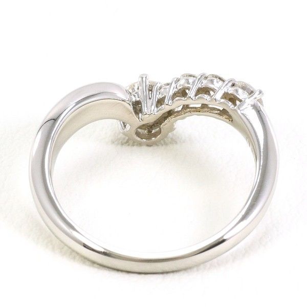 と*ん様 Pt900 ダイヤモンド　指輪　8号 PT900 リング ring 指輪 8号 ダイヤ 0.50 鑑定書 総重量約4.1g