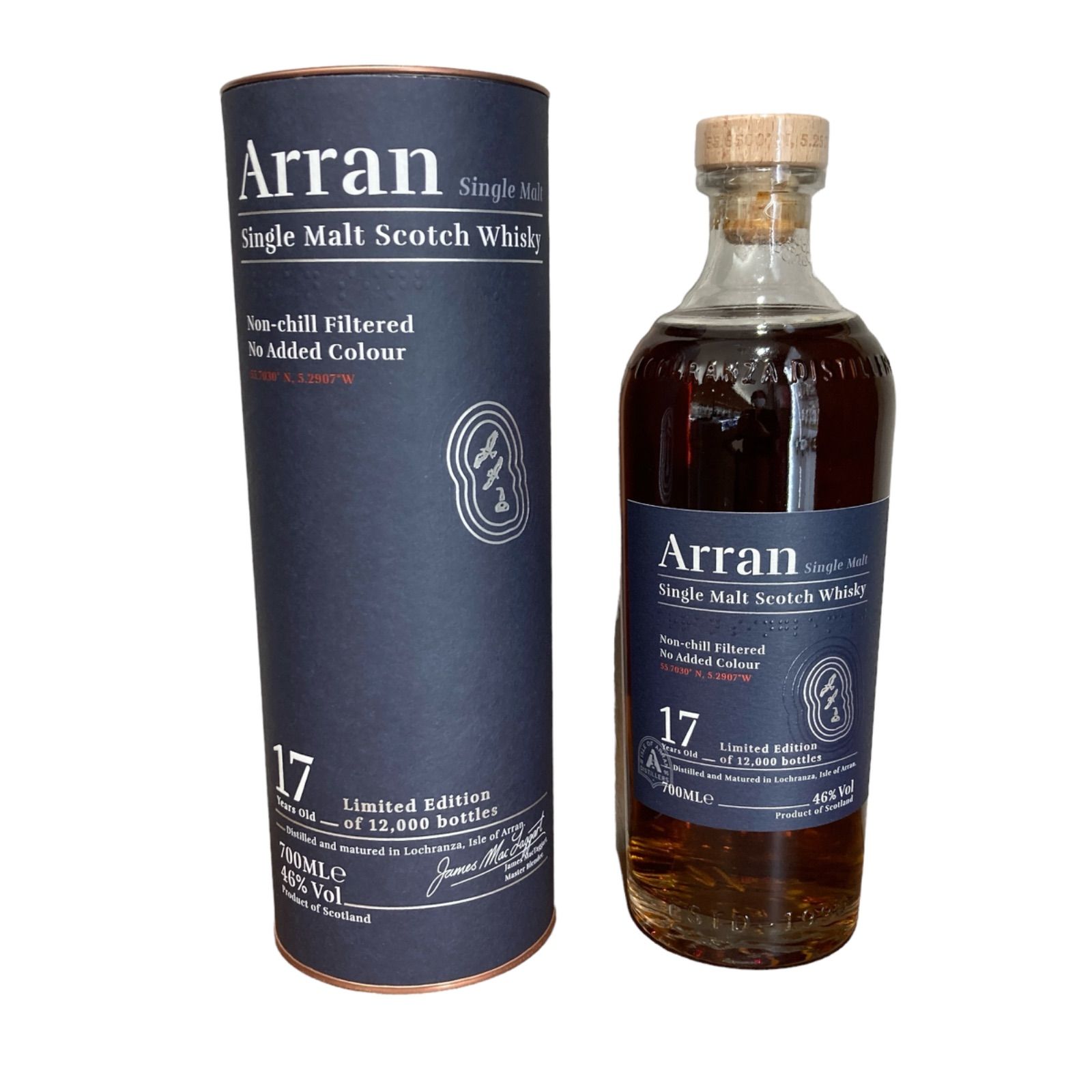 Arran 17年 シングルモルトウイスキー 限定版 700ml 【公式通販】