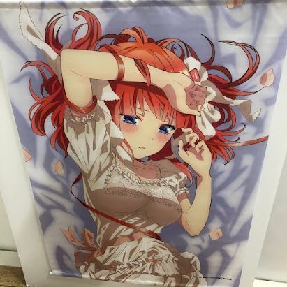 08m0044 五等分の花嫁∬ 描き下ろしB2タペストリー ネグリジェ 中野二