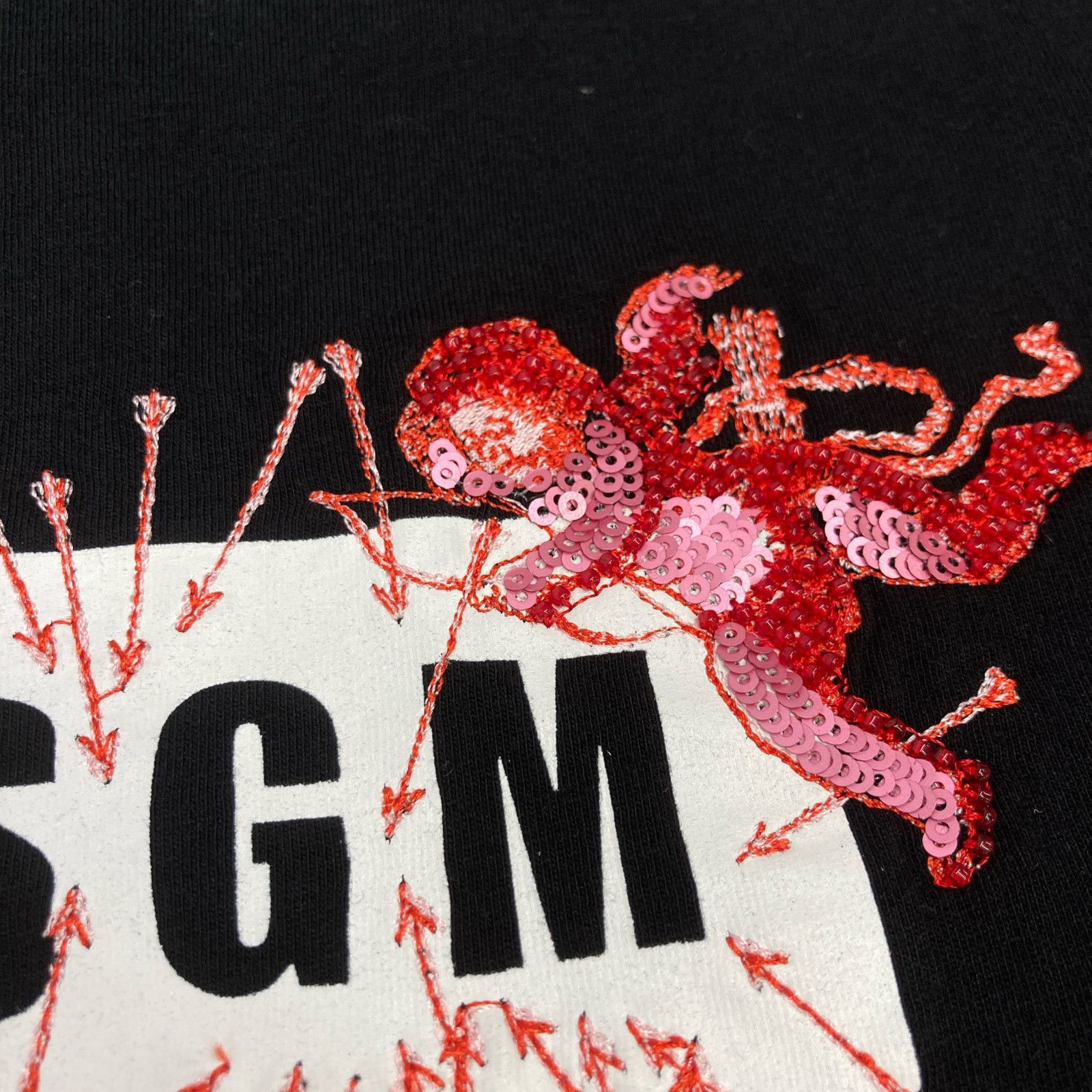 MSGM エムエスジーエム ms027780 ﾛｺﾞ-ｴﾝｼﾞｪﾙｴﾝﾌﾞﾛｲﾀﾞﾘｰS|STｼｬﾂ 12 NOITHATQUANGTHANH_NET