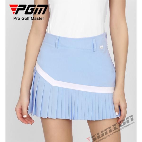 ゴルフウェア レディース ゴルフ スカート インナーパンツ付スカート ミニスカート 丈短め ショート丈  ペチパンツ付属 かわいい おしゃれ 新作 2305gfskirt15*カラー-NAVY