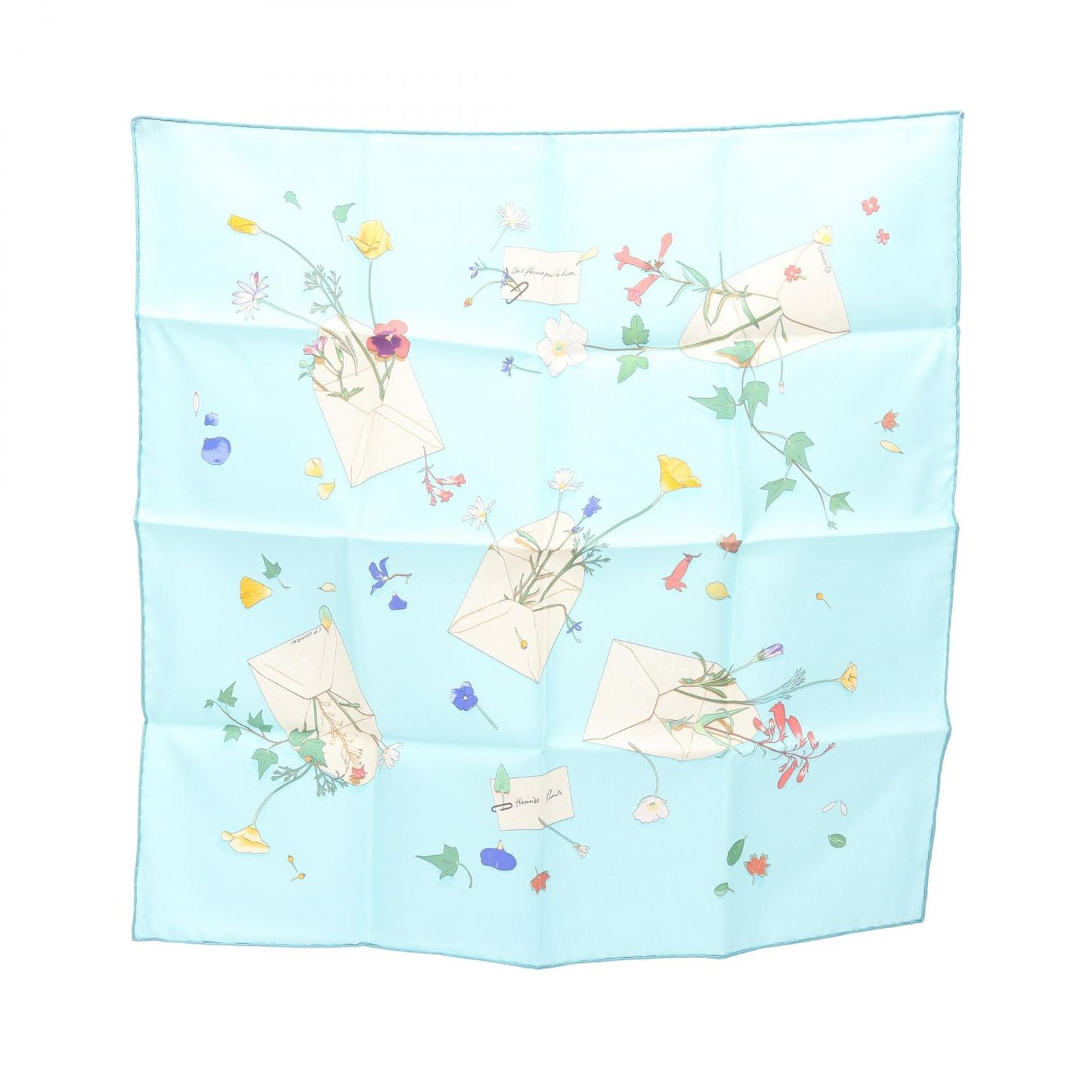 エルメス　スカーフ　Des fleurs pour le dire（花の手紙） isca0856l_1.jpg