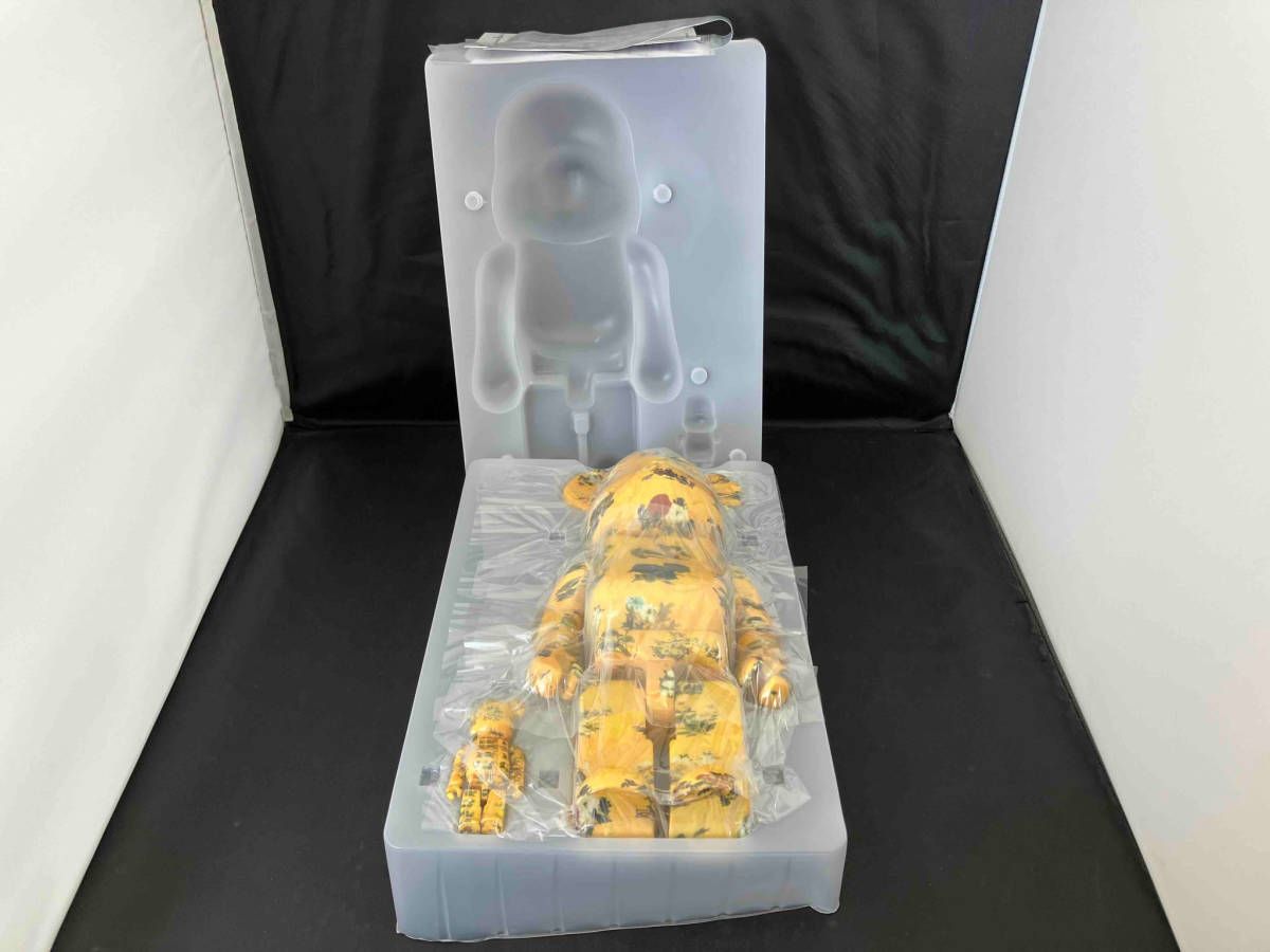 メディコム・トイ 伊藤若冲 「百花図」 100%&400% BE@RBRICK BE
