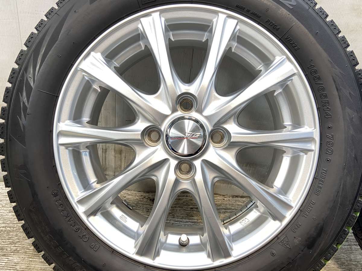 165/65R14 ブリヂストン ブリザック VRX2 ILLUGA 14x5.5 38 100
