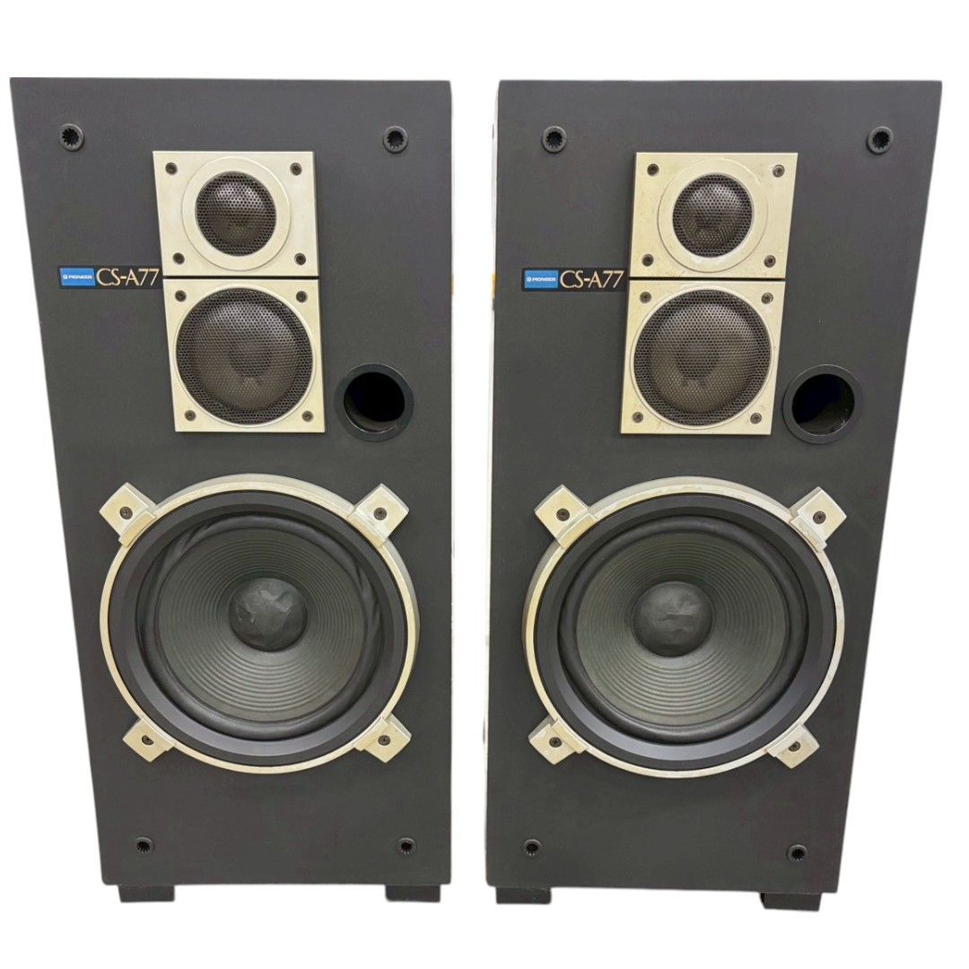パイオニアスピーカーCS-77 フロアスタンディング2個セット 昭和レトロ パイオニアスピーカーCS-77 フロアスタンディング2個セット 昭和レトロ