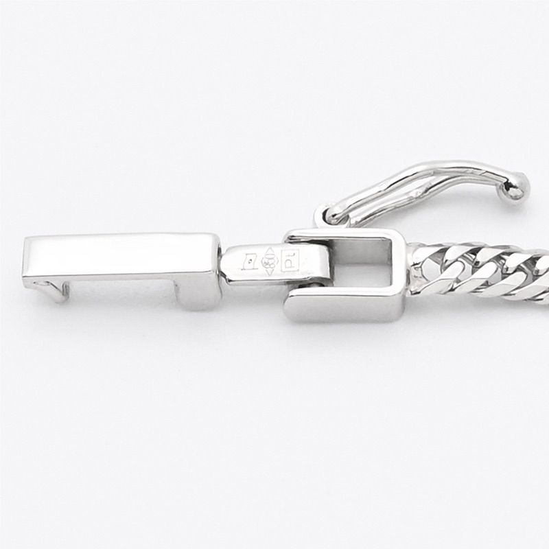 PT850(プラチナ) 喜平ブレスレット 6面ダブル 5.1g 20cm 新品 - メルカリ 