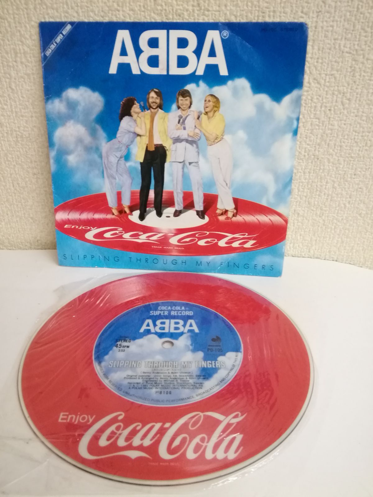 コカ・コーラスーパーレコード abba - レコード