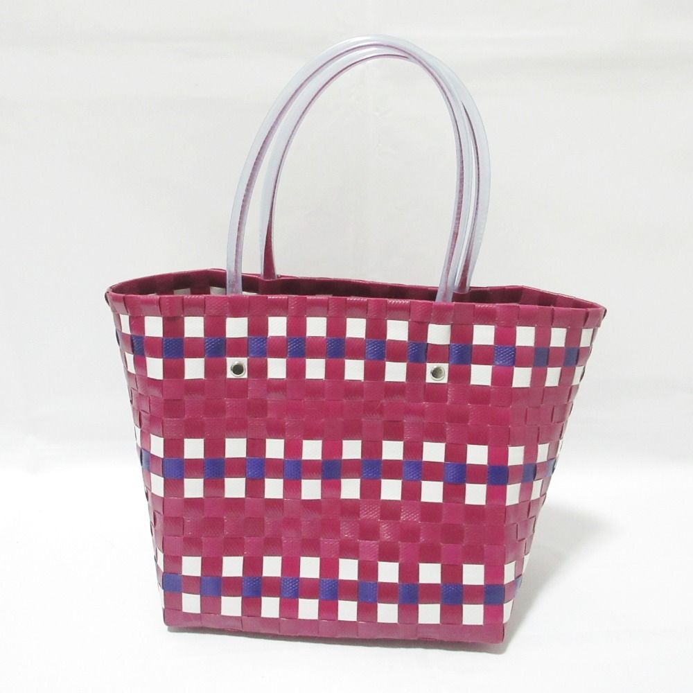 美品 MARNI マルニマーケット フラワーカフェ ピクニックバッグ 