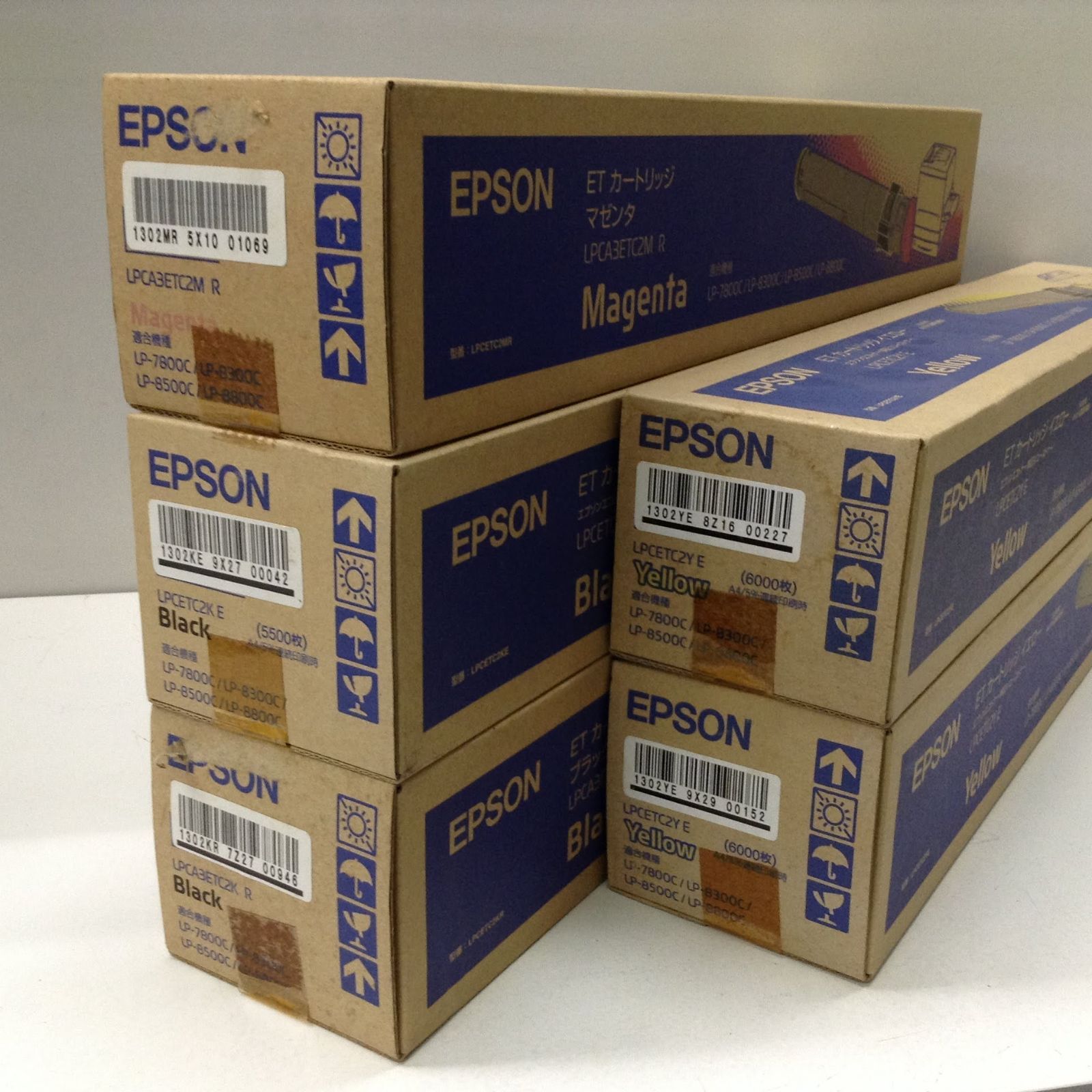 エプソン LPCA3ETC2Kなど 純正トナー 5本セット - メルカリ 