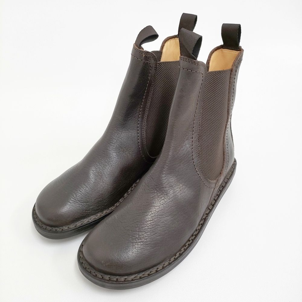 trippen ♥品 Chelsea サイズ38 定価67100円 サイドゴア ブーツ ダークブラウン レディース トリッペン 5-1011G♪
