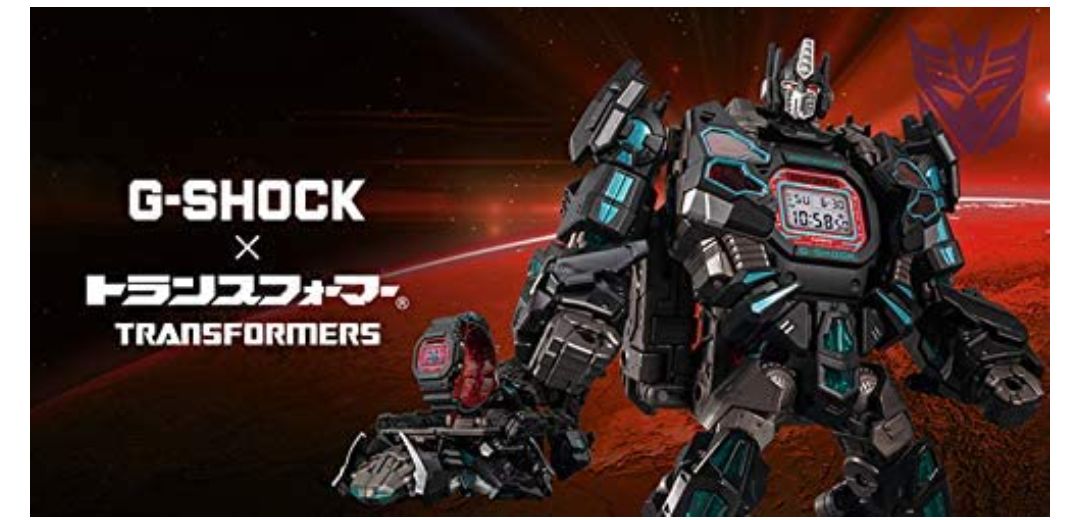 G-SHOCK トランスフォーマー マスターネメシスプライム