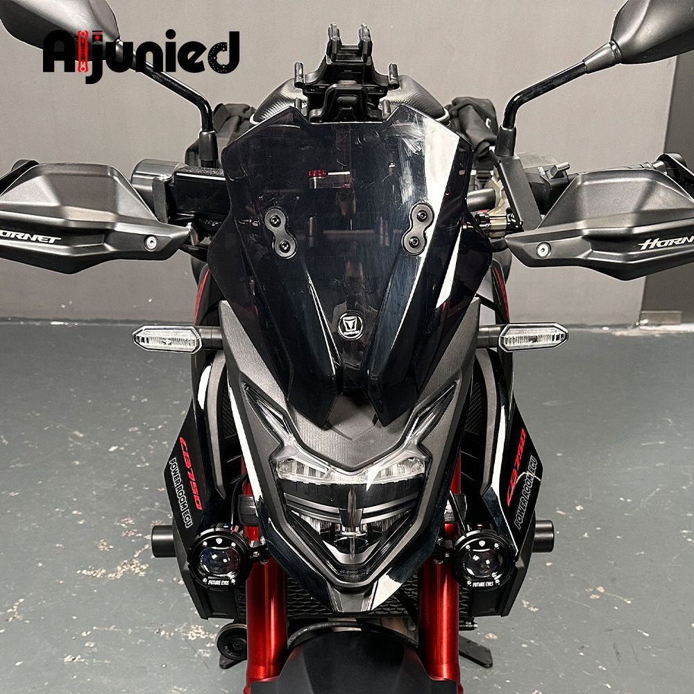 送料無料 本田CB750用 フレームエクステンションバー ウインドスクリーン 風防カスタムパーツ|9.17