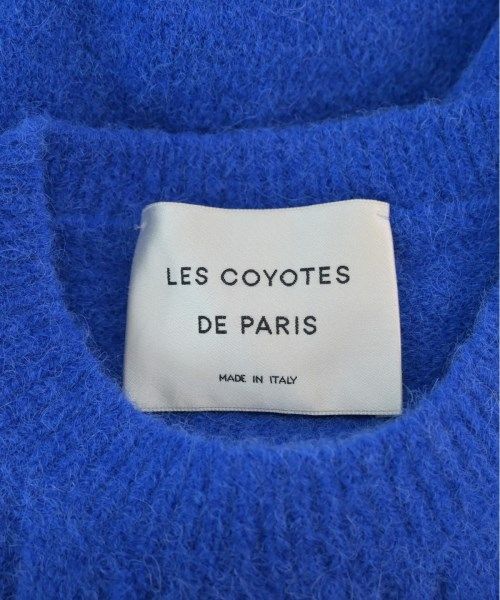 Les coyotes de Paris ベスト レディース レコヨーテドゥパリ 中古　古着 Les coyotes de Paris ベスト 36(S位) 青 【古着】【中古】の