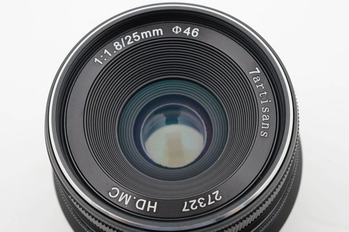 カメラ ☆極上品☆ 七工匠 7artisans 25mm F1.8 for FUJIFILM 富士