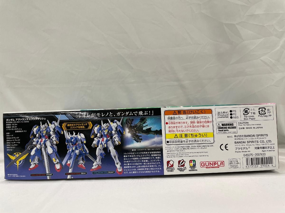 未開封】HG 1/144 ガンダムアヴァランチエクシアダッシュ (機動