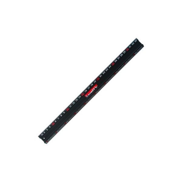 【新品・7営業日以内発送】シンワ測定 65032 アルミカッター定規 カット師ＥＸ １ｍ 併用目盛 65032【沖縄離島販売不可】