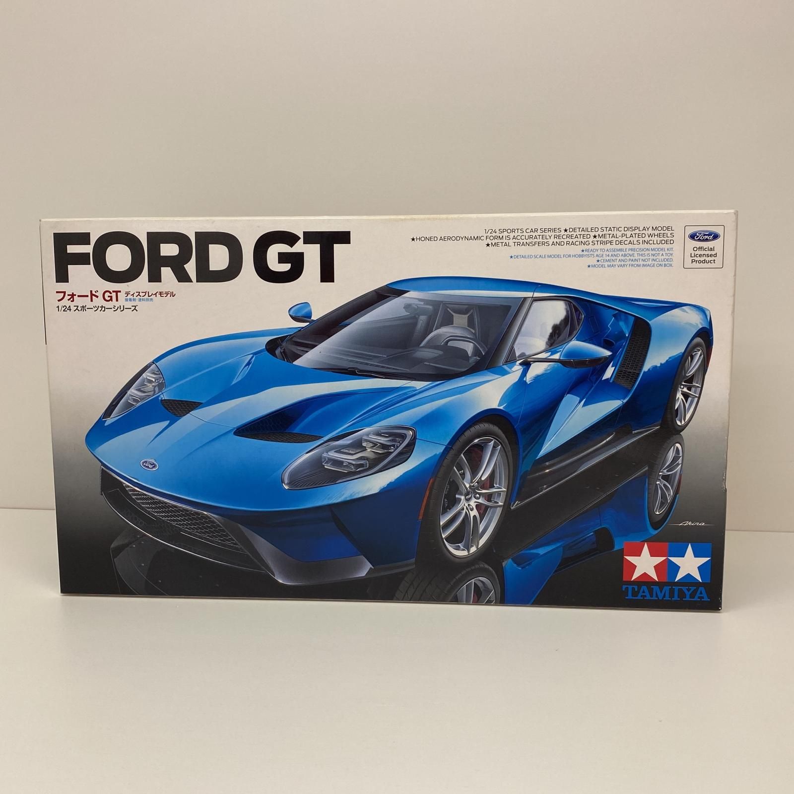 飾磨店】 中古 プラモデル フォード GT スポーツカーシリーズ タミヤ 1/24 2019年製 24346 No.346 ディスプレイモデル  【730】 - メルカリ