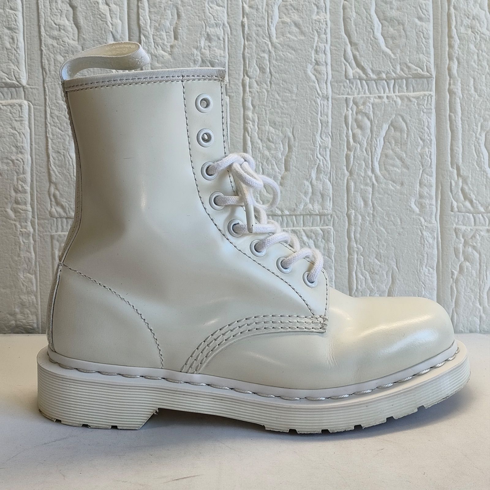 Dr. Martens|ドクターマーチン|ブーツ|8ホールブーツ|レースアップブーツ|ホワイト|23cm
