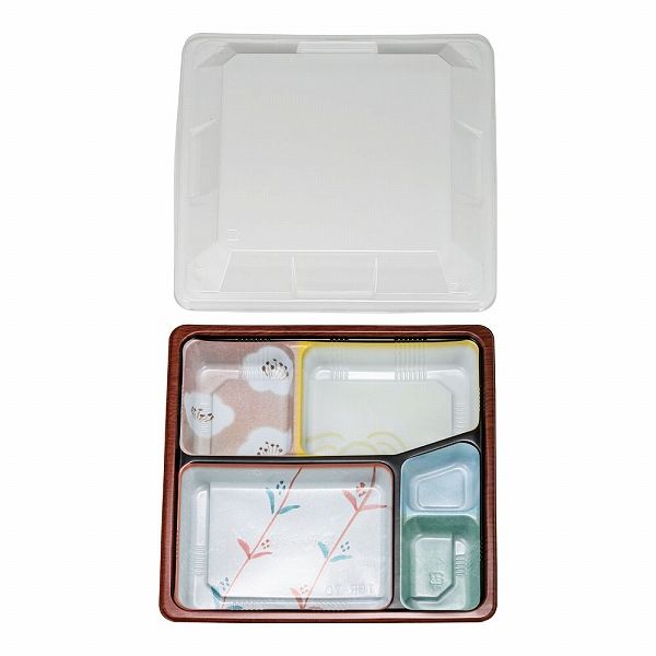 夢彩ごぜん 柄付/透明 入数：1セット(50枚入) TSR-70(RTK7101)