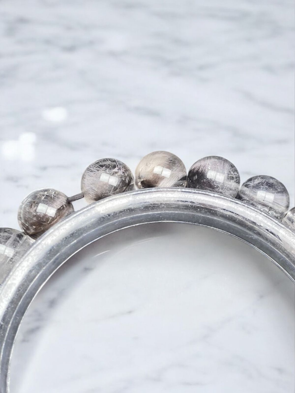 プラチナルチルクォーツ[RTmC]8.5mm 希少 超品位 - メルカリ 